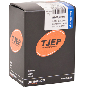 TJEP BE-80 Klammern 8 mm